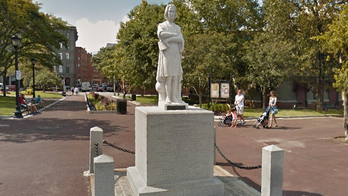 Christopher Columbus statue is beheaded in Boston