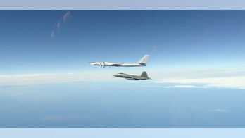 Russian bombers intercepted off Alaska coast for second time in a week