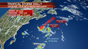 Tropical Storm Dolly forms over North Atlantic, no threat to land