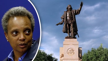 Chicago Mayor Lightfoot says Christoper Columbus statues shouldn't be taken down