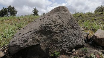 Ancient 'volcano map' discovered carved into large volcanic rock