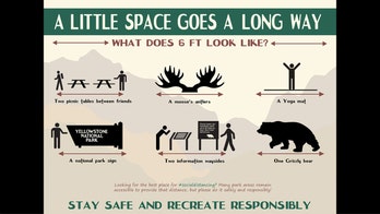 National Park Service shares creative new signs to promote social distancing