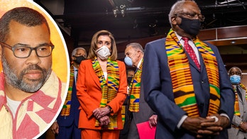 Jordan Peele pokes fun at Dems for sporting kente cloth with 'Get Out' comparison