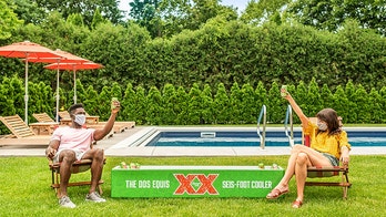Dos Equis debuts 6-foot coolers built for socially-distanced beer drinking
