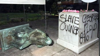 Portland protesters tear down ‘racist’ statue of Thomas Jefferson