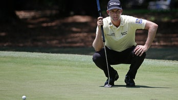 Simpson celebrates a Father's Day win at Harbour Town