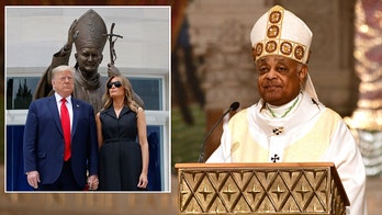 DC bishop under fire for ‘partisan attack’ of Trump’s visit to Catholic shrine