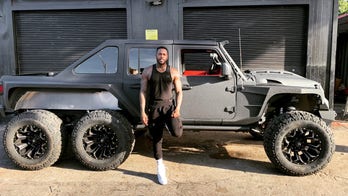 Aroldis Chapman's 6-wheel, Kevlar-covered Jeep is 'an absolute monster' truck