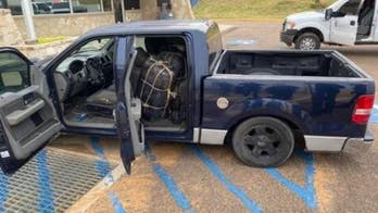 Border Patrol agents in Texas spot hundreds of pounds of marijuana stuffed inside pickup truck