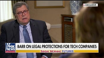 AG Barr on tech companies censoring viewpoints: 'There's something very disturbing about what's going on'