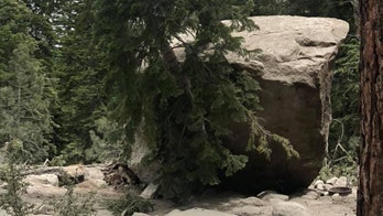 Earthquake in California triggers rock slide, sends boulders crashing down on camping area