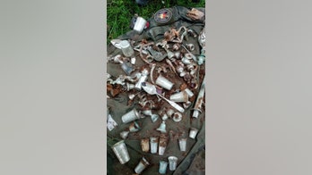 Hidden silver found at 600-year-old castle occupied by Nazis during WW2