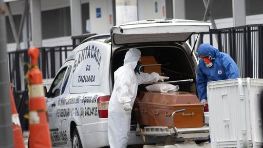 Brazil stops publishing its running coronavirus death toll