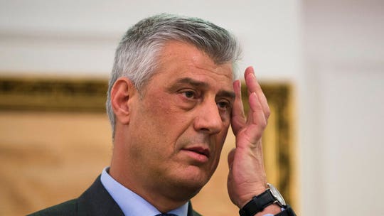 Kosovo president, 9 other ex-separatist fighters indicted on war crimes charges