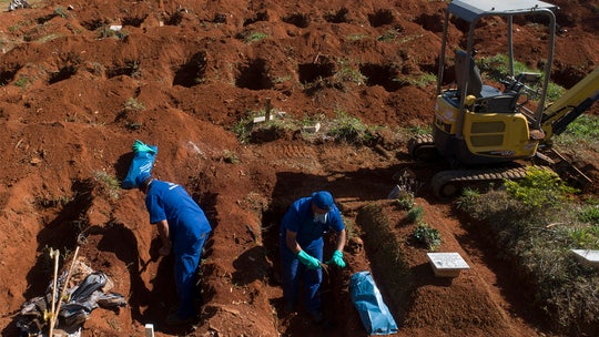 Brazil is exhuming graveyards to make room for increased burials amid coronavirus
