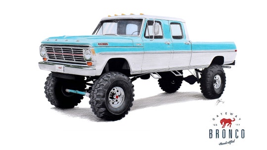 'New' 1969 Ford F-250 monster truck on sale for $250G