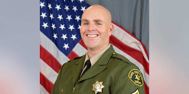 Sgt. Damon Gutzwiller, 38, was a 14-year veteran of the Santa Cruz County Sheriff’s Office. (Santa Cruz County Sheriff's Office)
