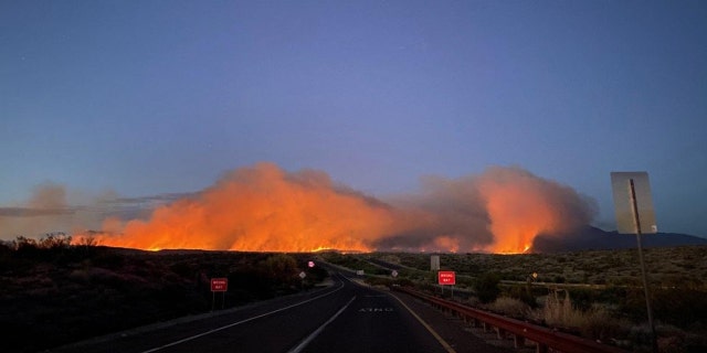 Evacuations have been ordered northeast of Phoenix as the Bush Fire grew to over 64,000 acres on Tuesday.