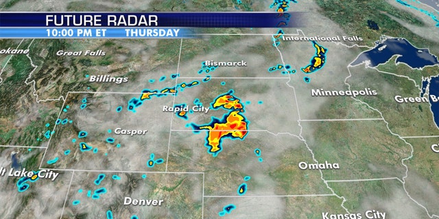 Severe weather is possible across the Northern Plains on Thursday.