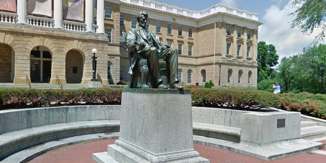 Some students at the University of Wisconsin-Madison are calling for a statue of Abraham Lincoln on campus to be removed.