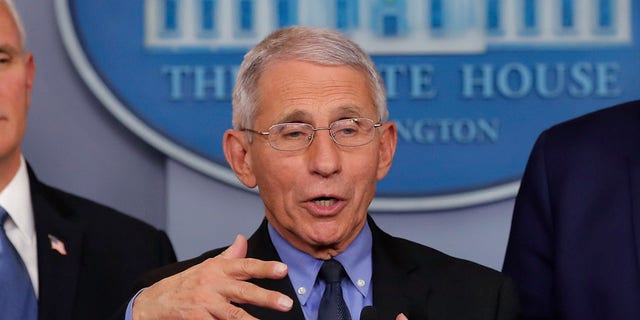 Dr. Anthony Fauci, Director of the National Institute of Allergy and Infectious Diseases said Thursday, July 2, 2020 a more infectious strain of the coronavirus may be emerging. (AP Photo/Carolyn Kaster)