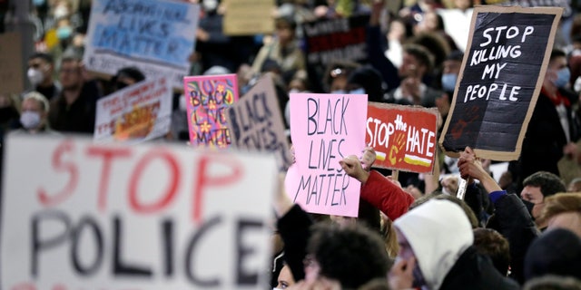 Protestors gather in Sydney, June 2, to support the cause of U.S. protests over the death of George Floyd and urged their own governments to address racism and police violence. Floyd died last week after he was pinned to the pavement by a white police officer who put his knee on the handcuffed black man’s neck until he stopped breathing. (AP Photo/Rick Rycroft)
