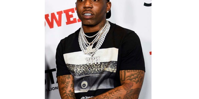 Rapper YFN Lucci, whose real name is Rayshawn Bennett, attends the world premiere of the final season of Starz TV's "Power" in New York.