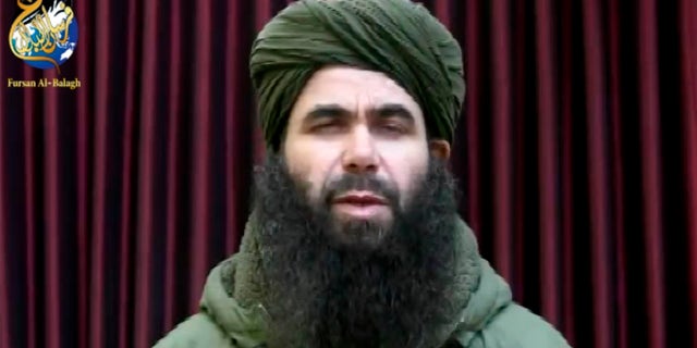 Abdelmalek Droukdel, known as the emir of Al Qaeda in the Islamic Maghreb, was killed in an operation Wednesday in northern Mali along with several people in his entourage, French Defense Minister Florence Parly tweeted. (Militant video via AP)