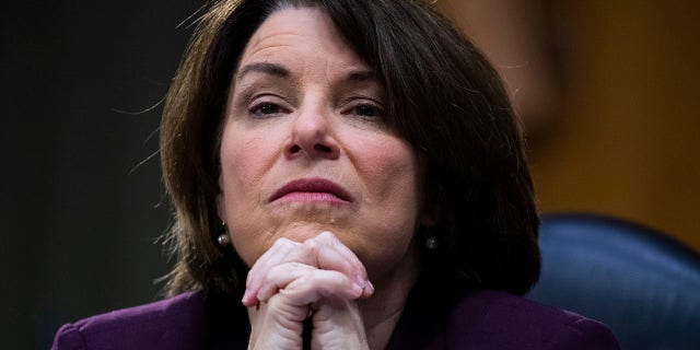 Sen. Amy Klobuchar, D-Minn. (Tom Williams/CQ Roll Call/Pool via AP)