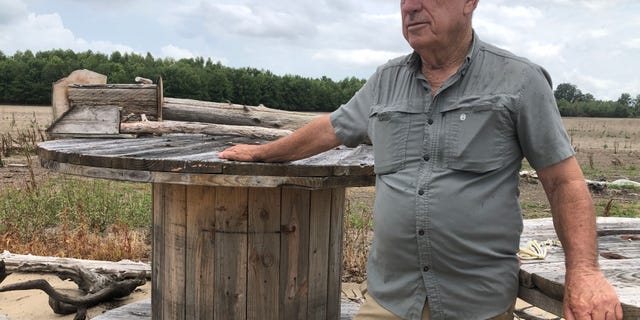 Billy Whitten, a farmer in the Mississippi Delta, had his planting season cut short after floodwaters covered all 1,440 acres of his farmland. The water started to recede in May, but low commodity prices, fueled by the coronavirus, have dashed his hopes of making a profit from crops he is able to plant this season. (Fox News/ Charles Watson)