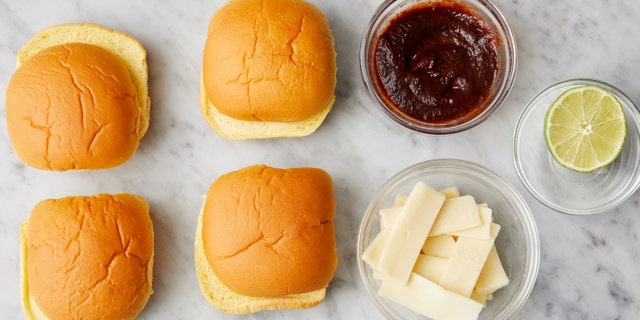 Summer grilling: Smoky cheeseburgers with elote-style sweet potatoes ...