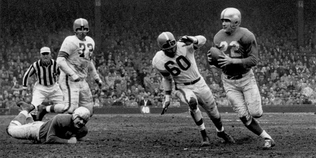 Bobby Layne led the Lions to three NFL titles. (Photo by George Gelatly/Getty Images)