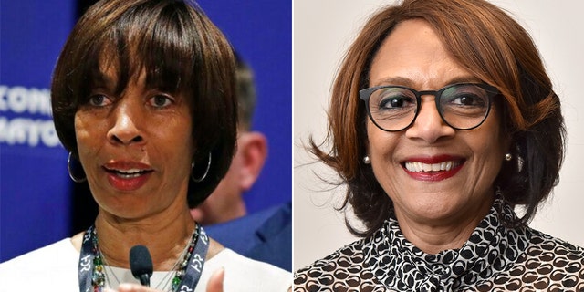 The Baltimore mayoral seat that was vacated when Catherine Pugh, left, resigned over a corruption scandal now appears likely to be filled by Sheila Dixon, right, a former mayor who has a past conviction of her own.
