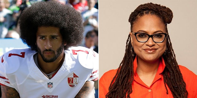 Colin Kaepernick (L) and Ava DuVernay (R)