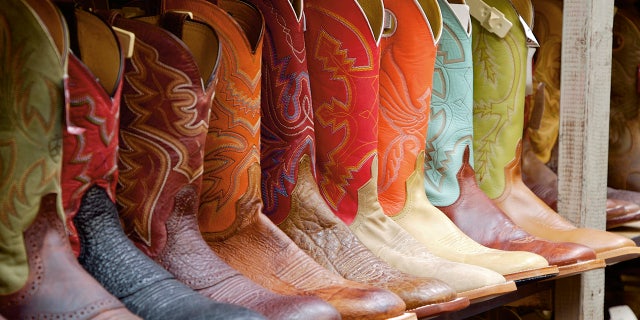 Cowboy boots were among the "iconic" styles listed by survey respondents, many of whom admitted to keeping a couple of the items stashed away in their closets.