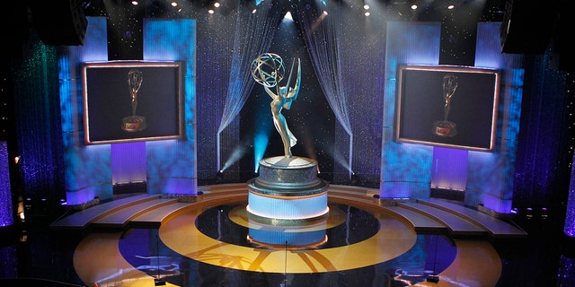 A view of the stage appears at the 37th annual Daytime Emmy Awards in Las Vegas. 