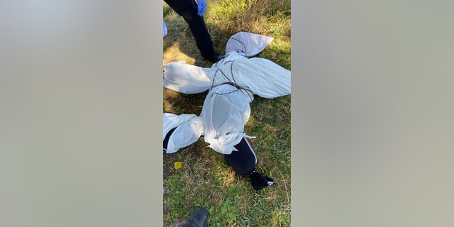 On Thursday, Oakland police said that a caller reported finding a “fake body hanging from a noose” in the same area, which the caller said they had taken down.
