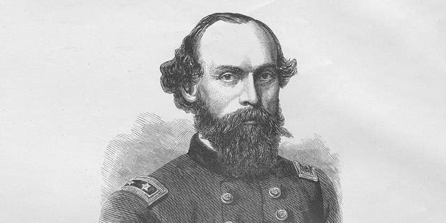 General Gordon Granger, 1861. From an issue of Frank Leslie's Illustrated Almanac. (Photo by Buyenlarge/Getty Images)