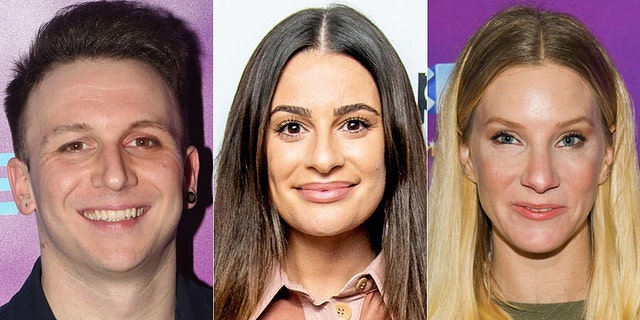 Lea Michele, center, was hit with more bad behavior claims from 'Glee' co-stars following her public apology