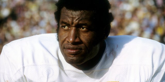 Bobby Bell was an anchor on defense for the Chiefs in the 1960s and 1970s. (Photo by Focus on Sport/Getty Images)