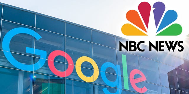 Google took action against conservative sites after reportedly receiving information from NBC News. (Alex Tai/SOPA Images/LightRocket via Getty Images, Montage)