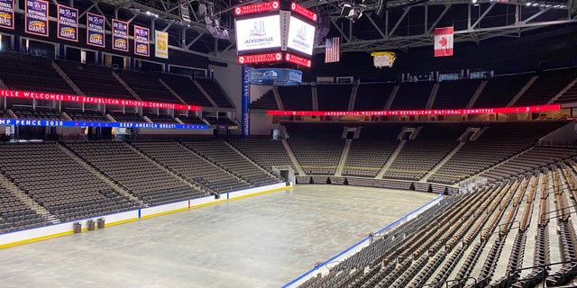 VyStar Veteran's Memorial Arena in Jacksonville, Fla. will host thousands at this year's Republican National Convention (Robert Sherman, Fox News).