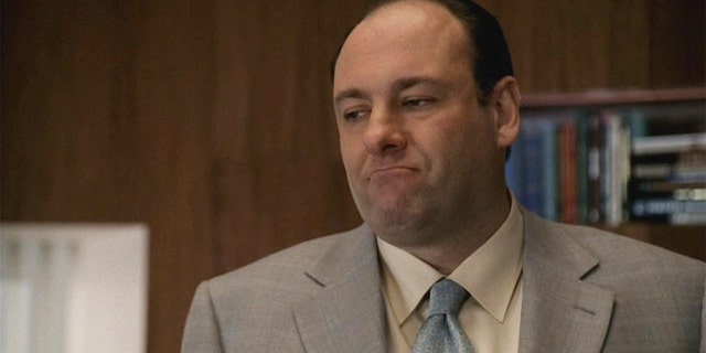 James Gandolfini as Tony Soprano in the HBO series.