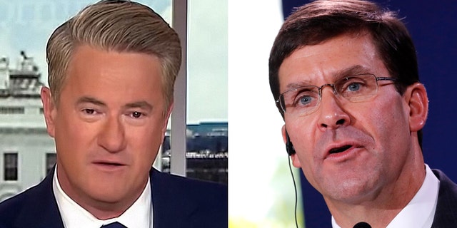 MSNBC’s Joe Scarborough called for Defense Secretary Mark Esper to step down on Wednesday morning.