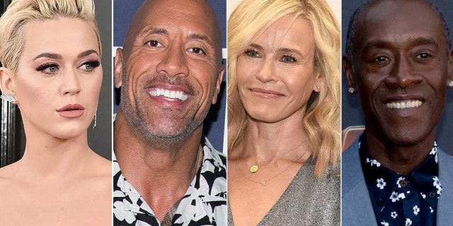 Celebrities from Katy Perry and Dwayne 'The Rock' Johnson to Susan Sarandon are shining a light on police brutality by posting completely black photos on social media. 