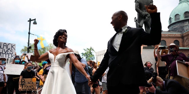“Never in our wildest dreams did we think our love story would capture the hearts of so many people,” the bride later wrote on Instagram.