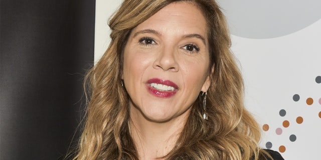 Screenwriter Krista Vernoff poses for portrait at the Women in Entertainment and The Television Academy Foundation's Inaugural Women in Television Summit at Saban Media Center on May 21, 2018 in North Hollywood, California. (Rodin Eckenroth/Getty Images)