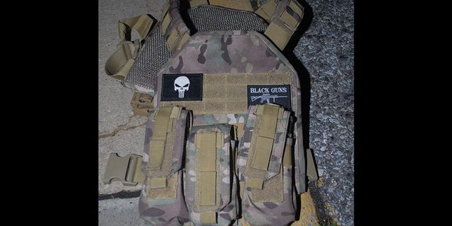 An EMT and hospital security guard found Roden's tactical vest to be suspicious and calleed campus police. (Suffolk County Police)