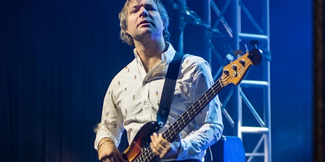 Musician/bassist Mickey Madden of Maroon 5 performs during Philly Fights Cancer: Round 4 at The Philadelphia Navy Yard on November 10, 2018, in Philadelphia, Penn. (Photo by Gilbert Carrasquillo/Getty Images)