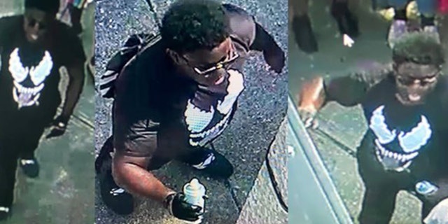 New Orleans police said they the person in the photo is being sought for vandalizing a statue to a slave owner after a protest against racism.<br><br>